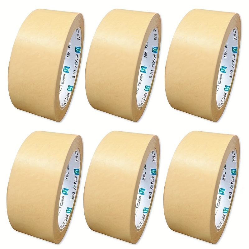 Bag Width Kraft Paper Tape Self adhesive Brown Tape Writable - Temu