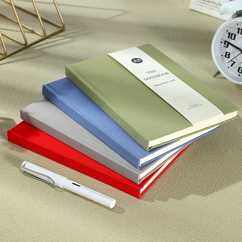 Cloth Notebook Flower And Tree Hand Account Book Cloth Print - Temu