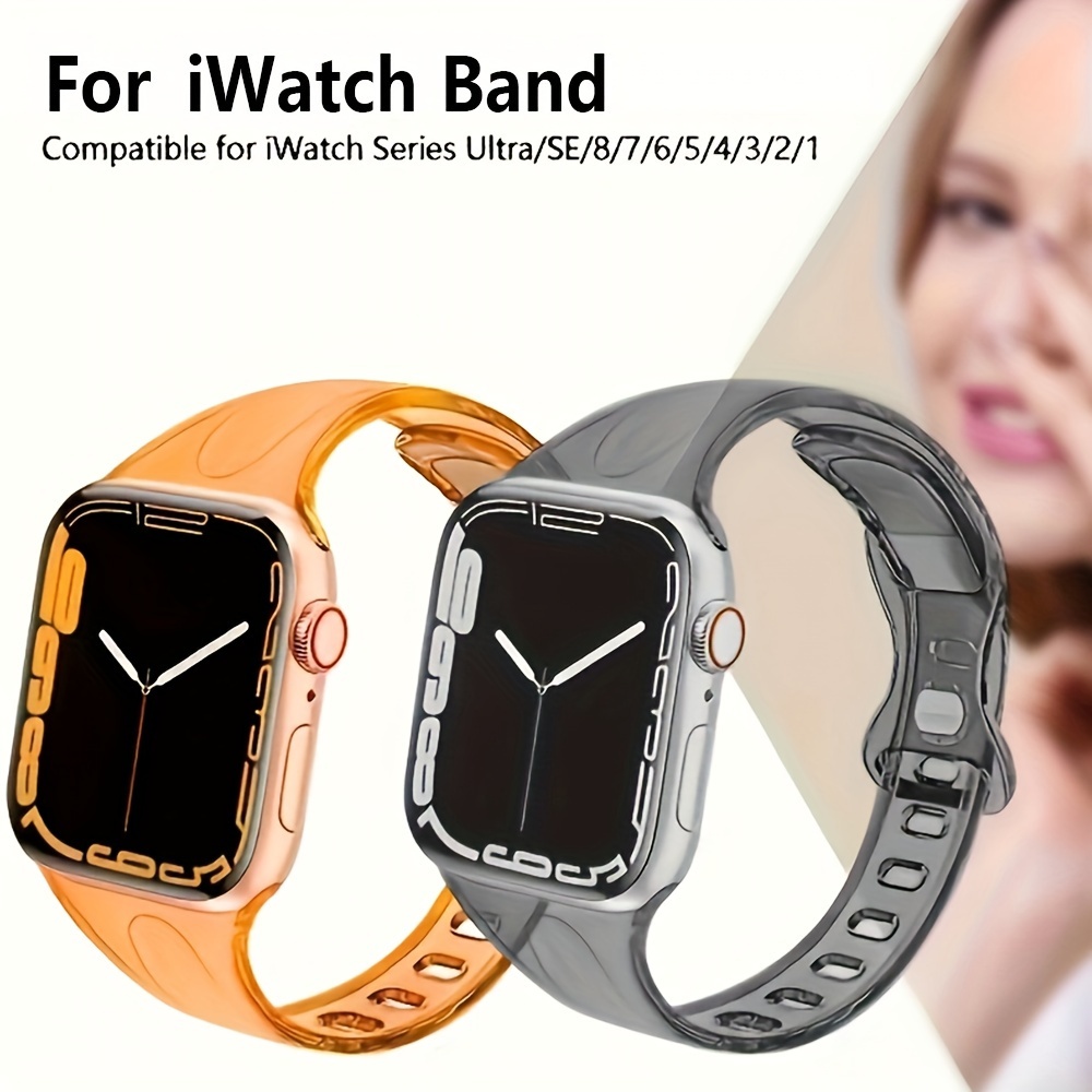 For Apple Watch Bands 38mm 40mm 41mm 42mm 44mm 45mm 49mm Soft