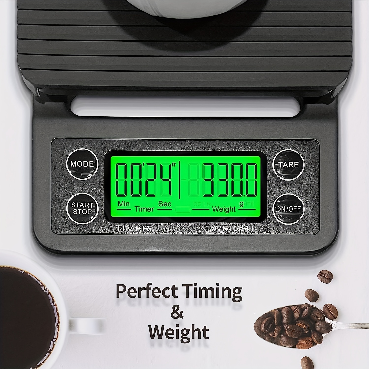  Digital Coffee Scale with Timer for Pour Over and Drip