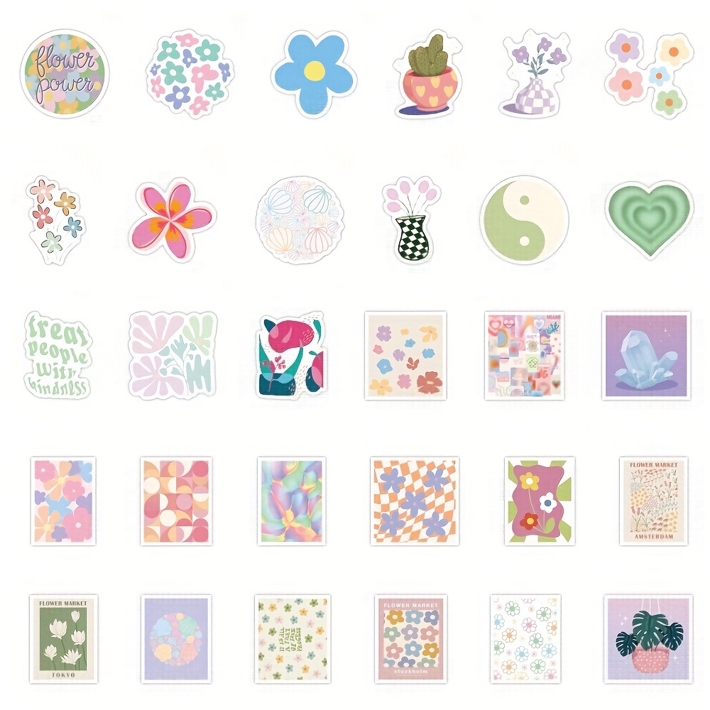 Pastel Inspirational Stickers Vinyl Waterproof Aesthetic - Temu