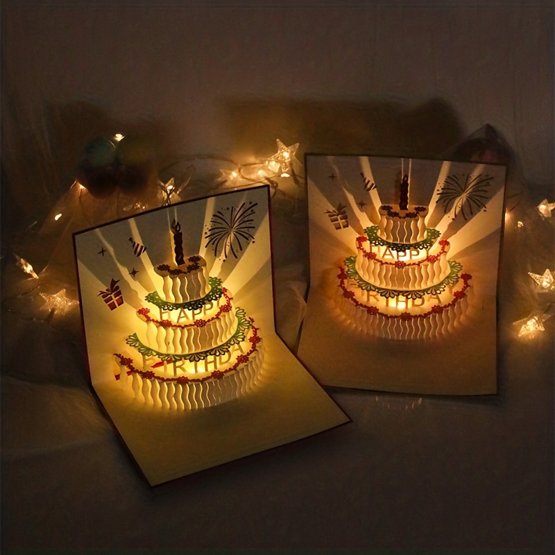 3D Cartes D'anniversaire Musicales Pop-up Gâteau D'anniversaire Musical  Carte De Voeux Joyeux Anniversaire - Temu Switzerland