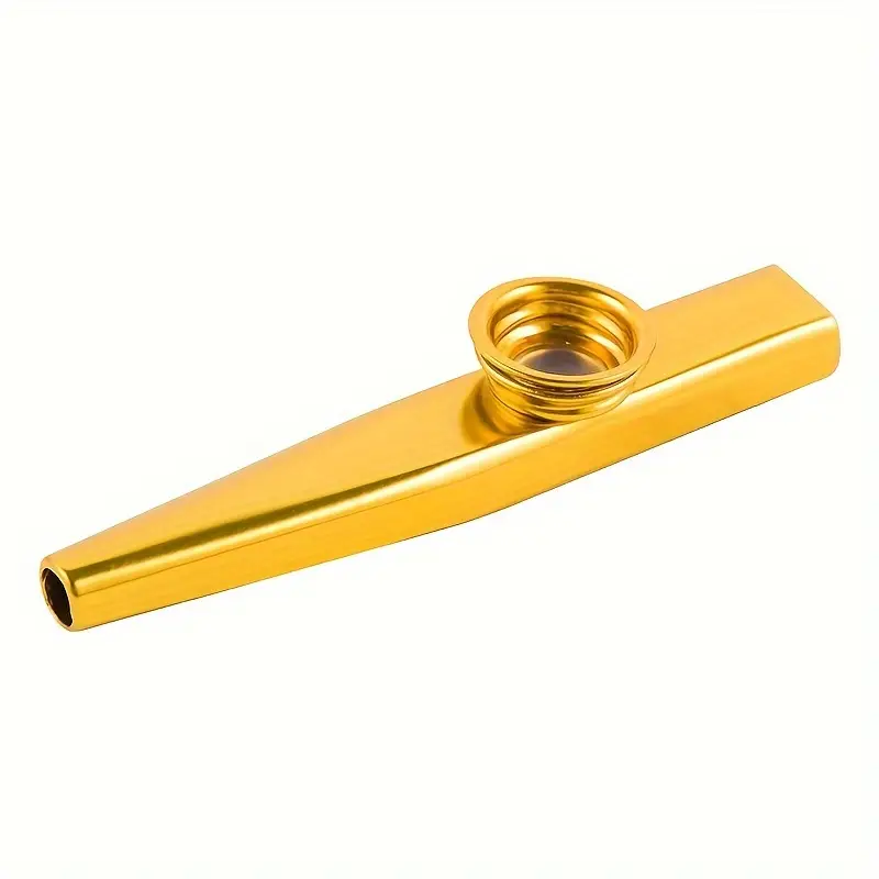 1pc Metal Kazoo With Membrane Box Professional Performance Kazoo, Shop Now  For Limited-time Deals