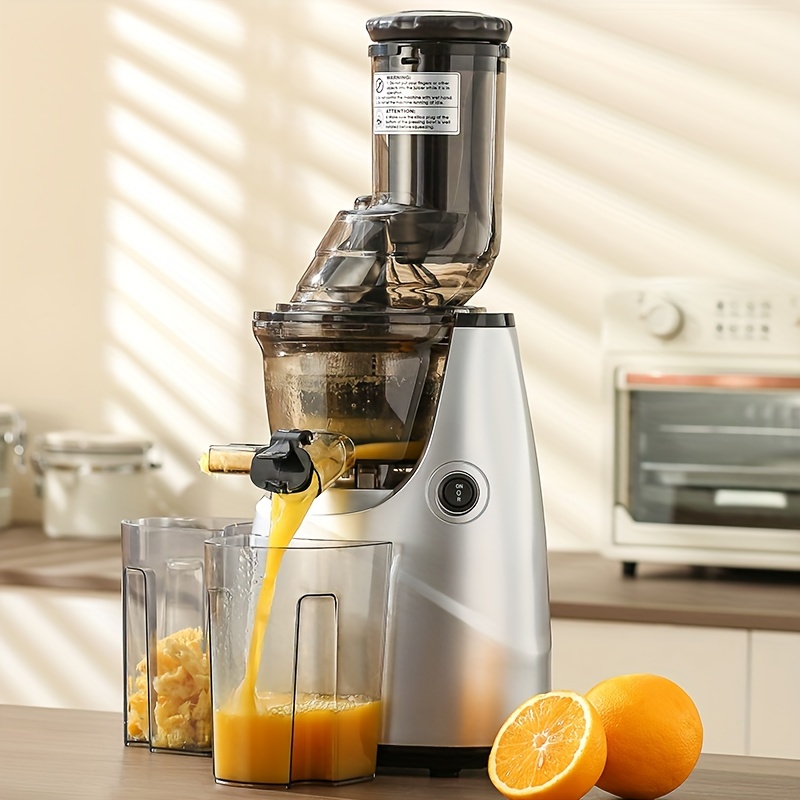 Electric Juicer with Scale Automatic Rotating Motor Low Noise Electric  Orange Juicer Tangerine Lemon Fruit Extractor