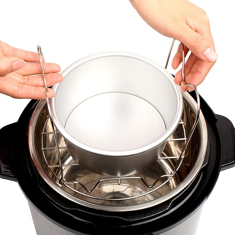 Rack Trivet Steam Stainless Steel Cooker Steamer Pot Stand Holder Cooking  Accessories