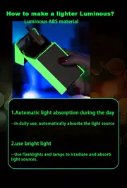 luminous cigarette case with usb lighter portable cigarette box with lighter for 20pcs thin cigarettes gift for christmas holiday details 7