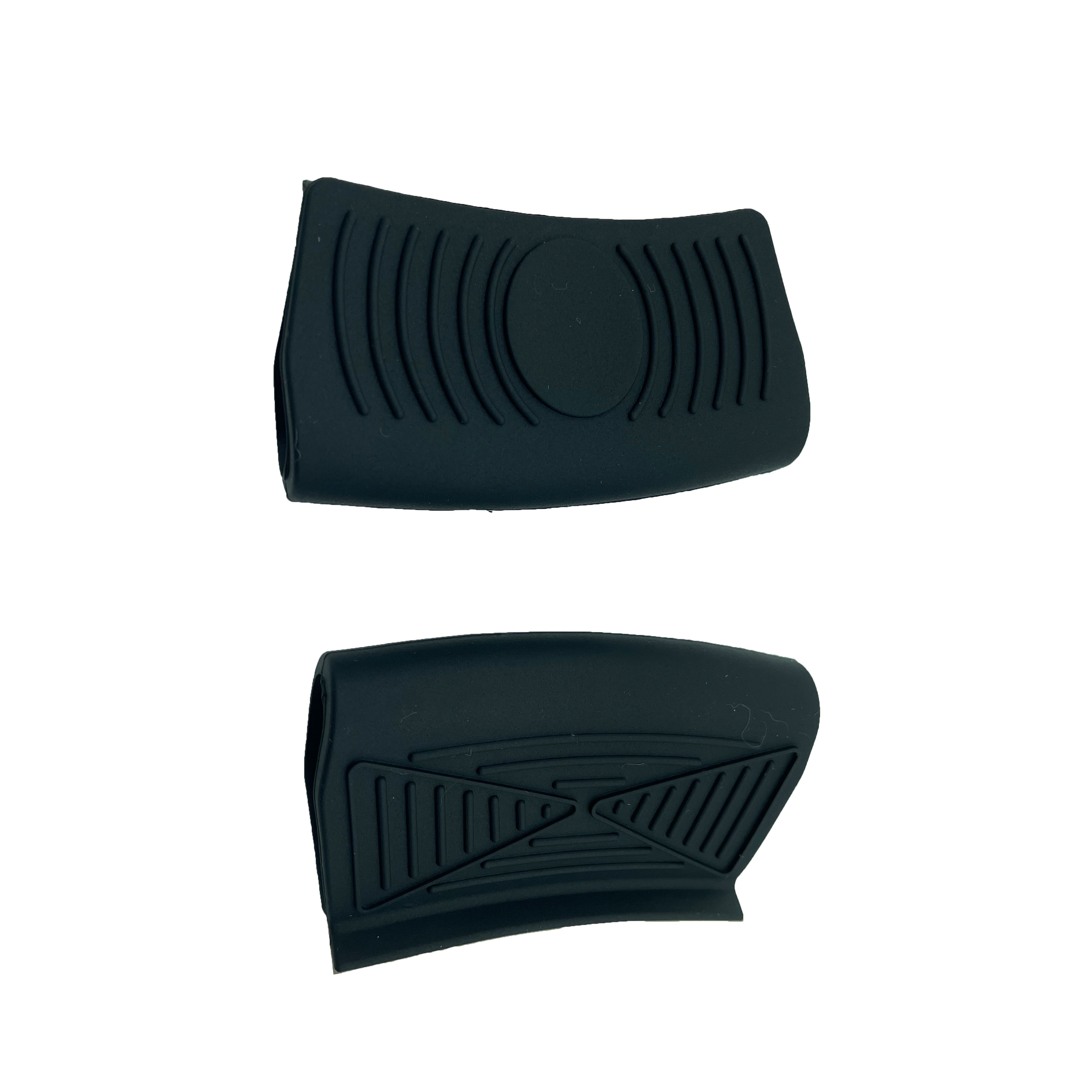 2Pcs Silicone Pot Handle Covers with Buttons, Heat Resistant Cast Iron Pot  Assist Handle Covers, Non Slip Silicone Pot Holders, Reusable Hot Pot Grip