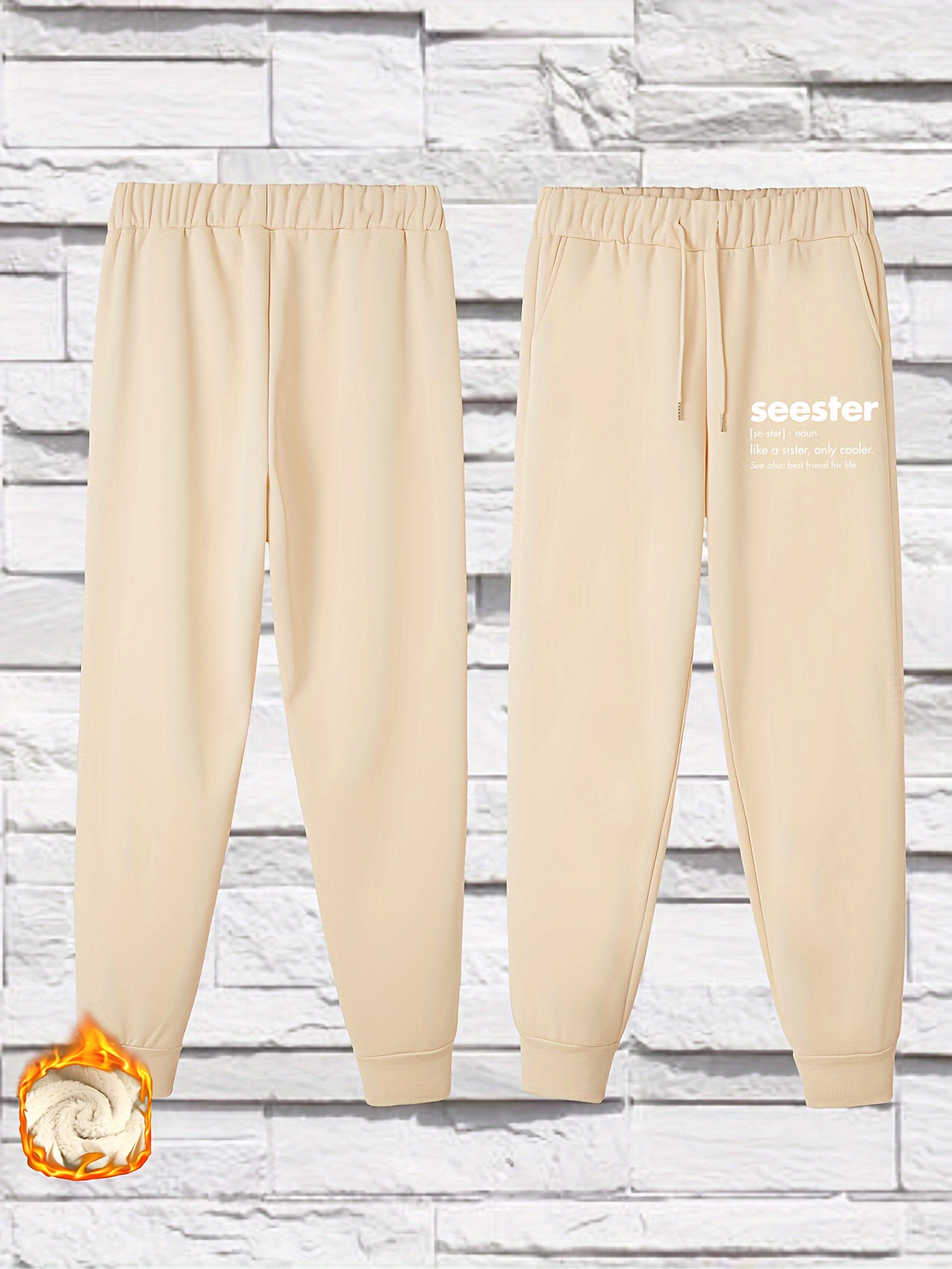 Joggers de forro polar - Mujer