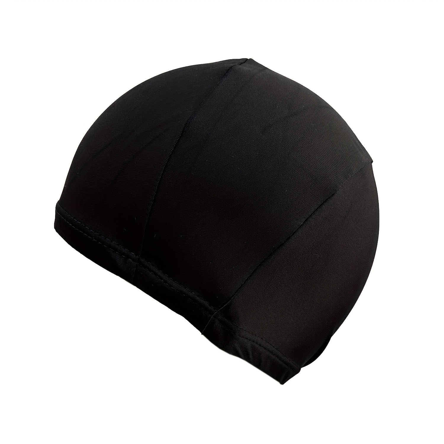 3 Pcs Bonnets de bain élastiques Tissu confortable Chapeau de