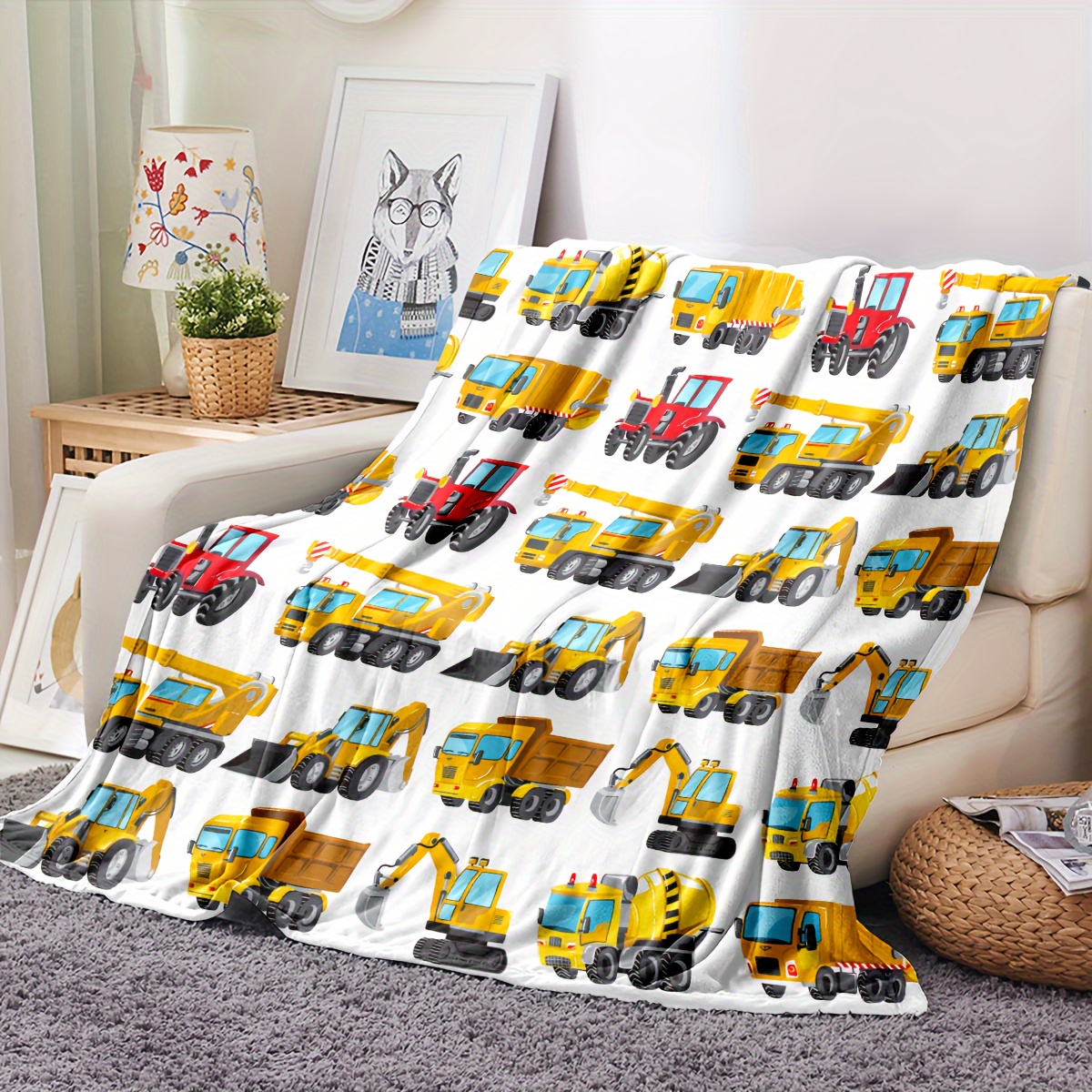 Printed Throw Blanket, Soft Blanket For Sofa Couch Office Bed Camping  Travelling, Multi-purpose Gift Blanket For All Season - Temu United Arab  Emirates