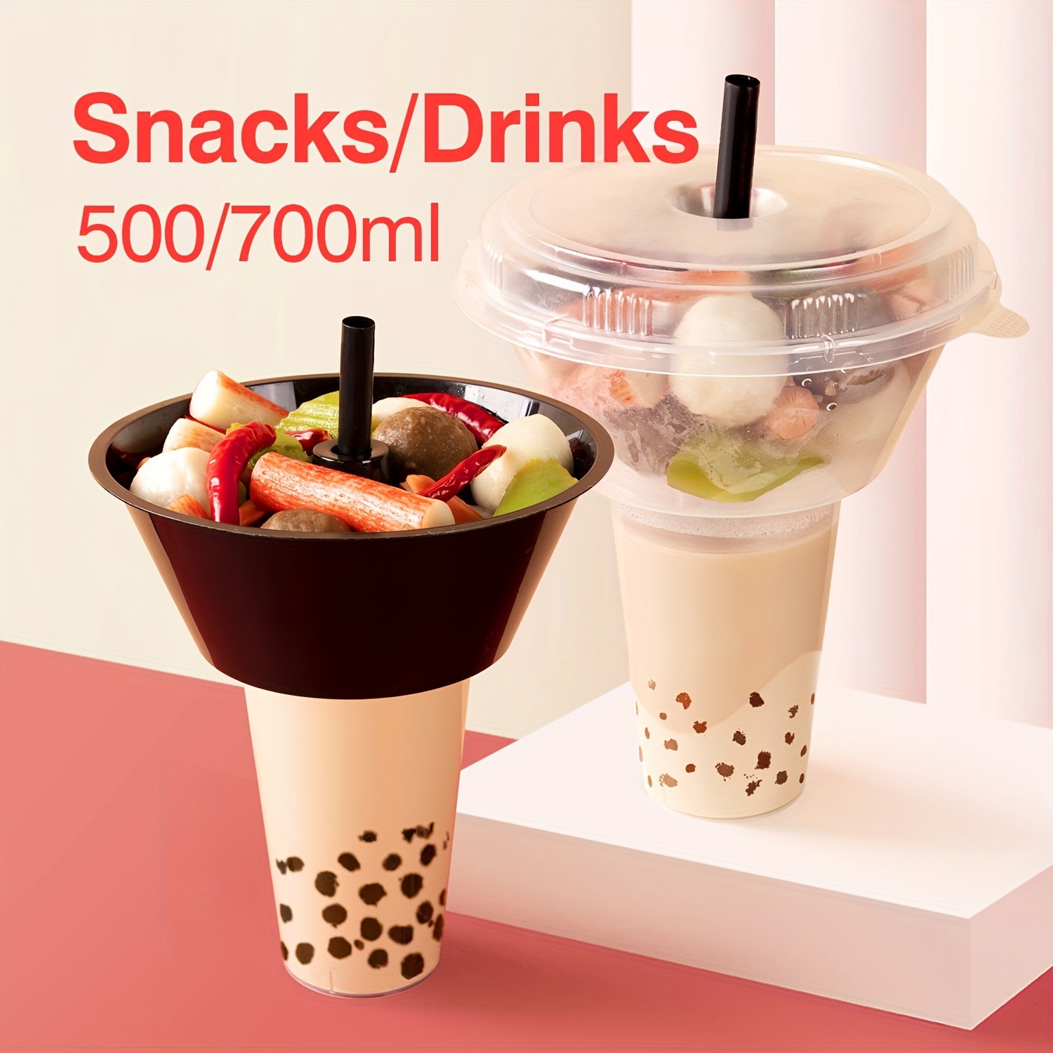 2 in 1 Food Cup, Food & Drink Items