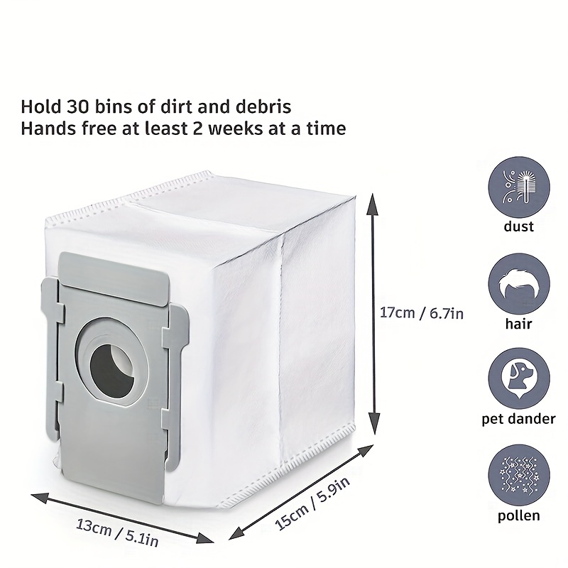 Replacement Vacuum Bags For Irobot - Temu