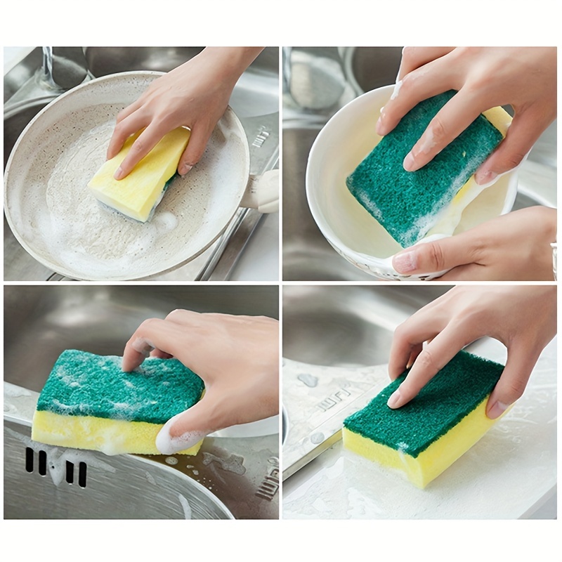 5pcs dish sponges for washing dishes Cup Sponge Sponges Kitchen Dish Sponge