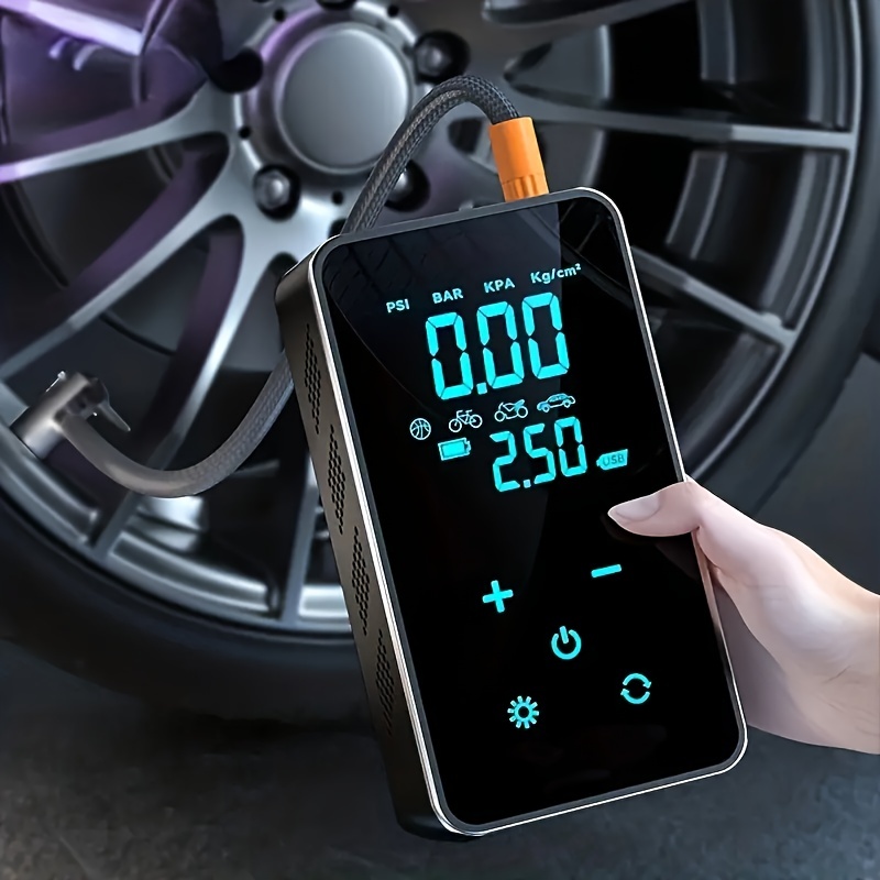 Car Handheld Wireless Inflation Pump Intelligent Digital - Temu