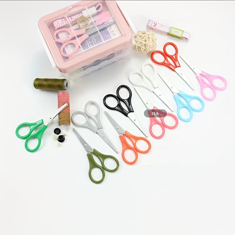 Students' Handmade Scissors Student Safety Spring Scissors - Temu