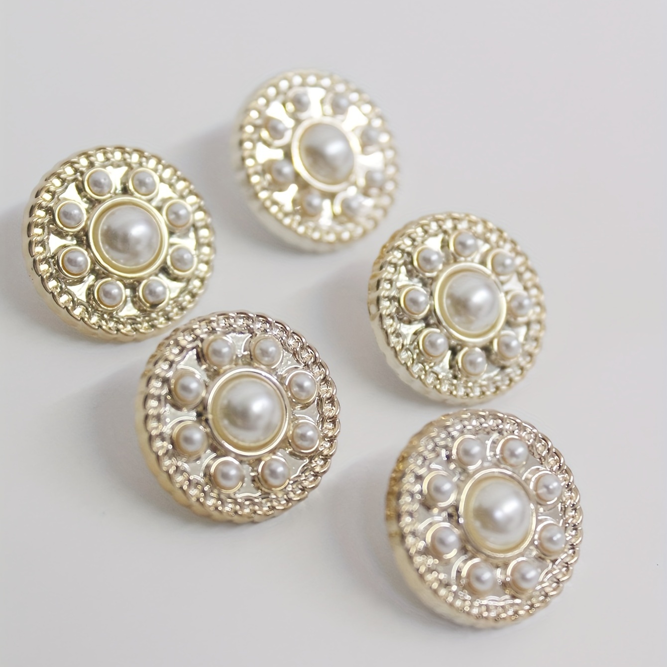 Pearl Buttons with multi pack