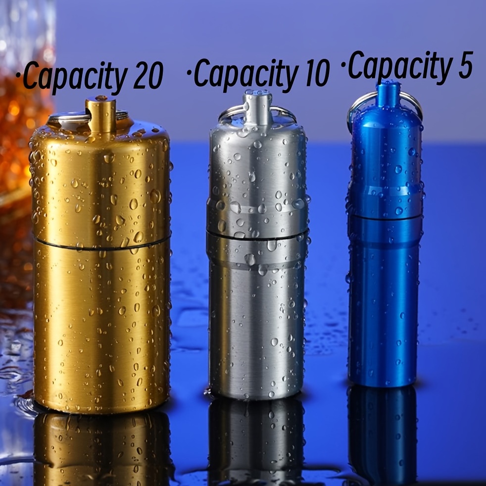 Moisture proof Waterproof Aluminum Alloy Sealed Canister - Temu