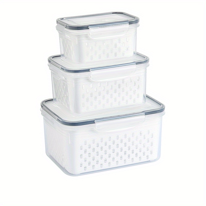 Transparent Fridge Fresh keeping Box With Lid Refrigerator - Temu