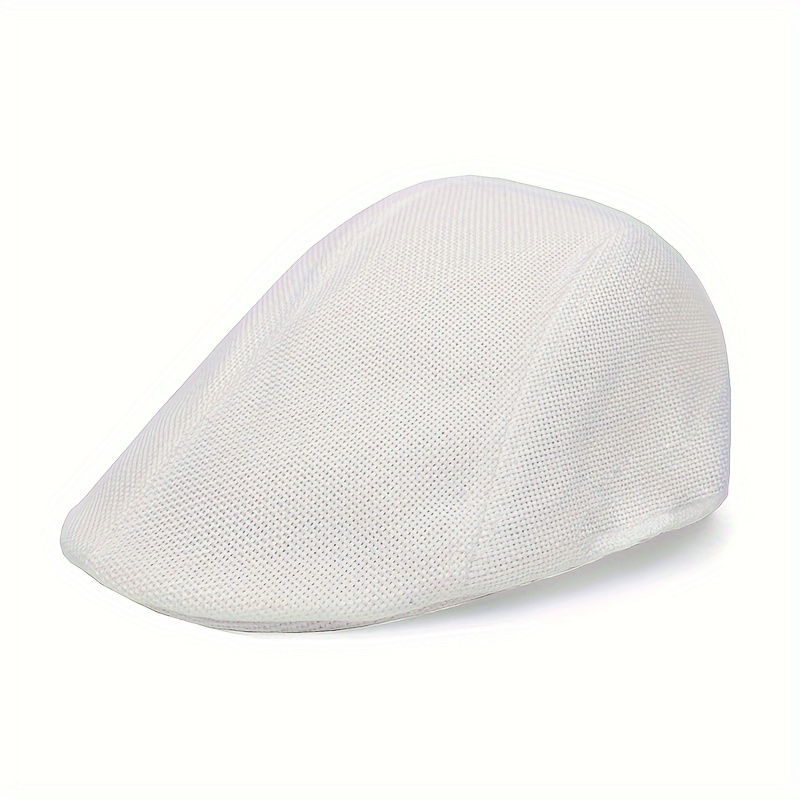 1pc Fashionable Thin Cotton And Linen Beret For Middle Aged And Elderly ...