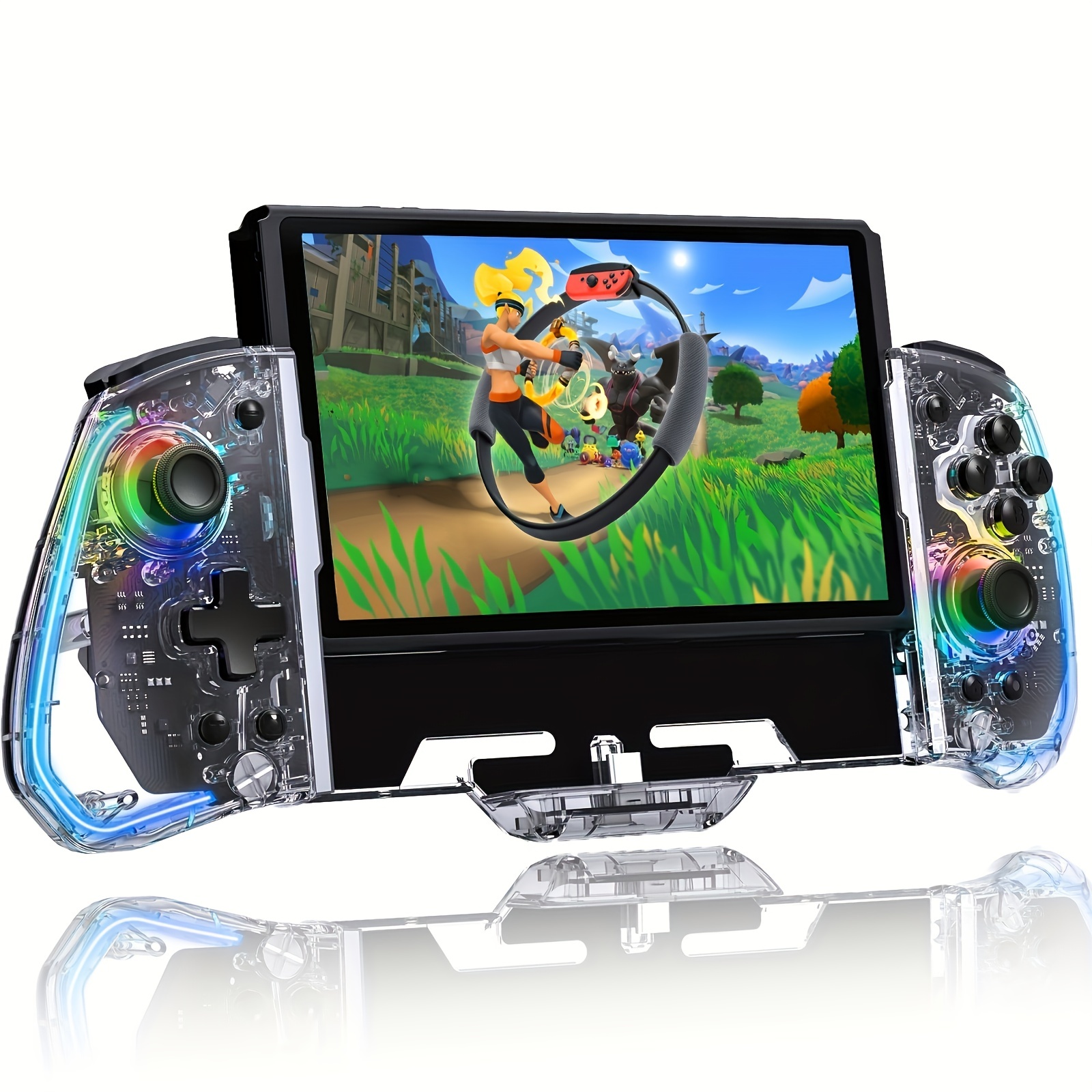 Wireless Switch Game Controller Adjustable Turbo With 6 Axis 