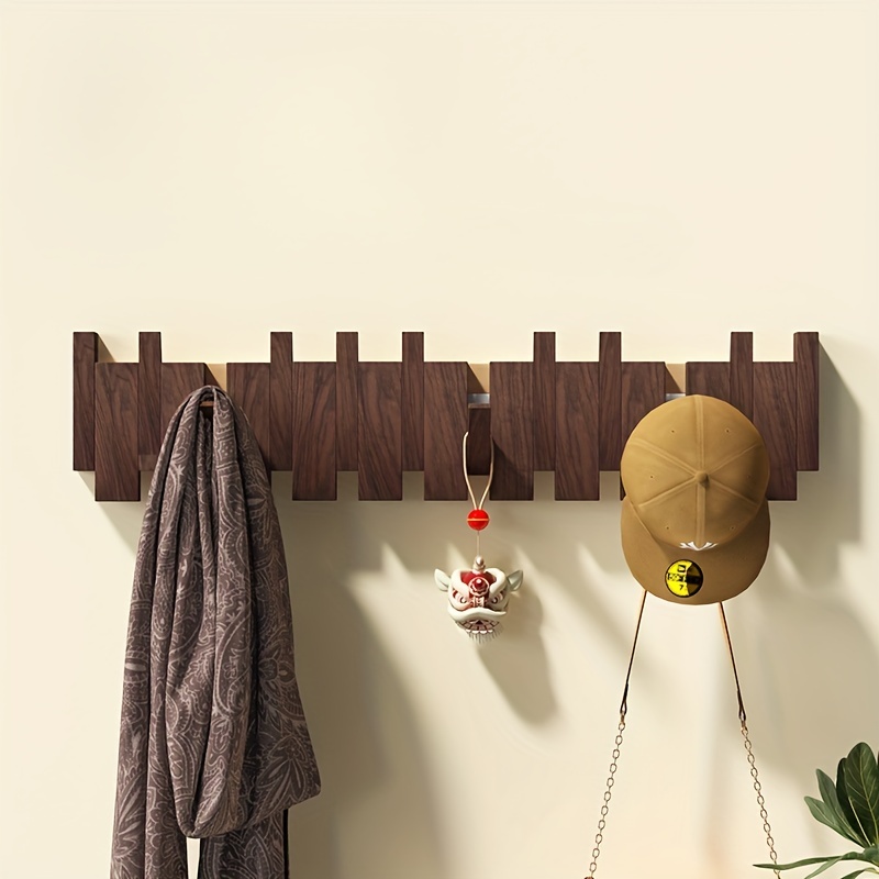 Music Note Molding Hook Wall Mounted Keys Hanger Rack Clothing Hanger Rack  