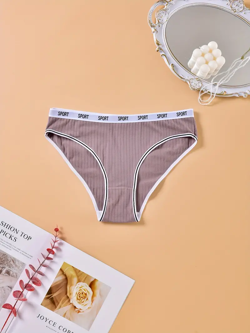3Pcs Cotton Panties for Women Plus Size Underwear High Waist