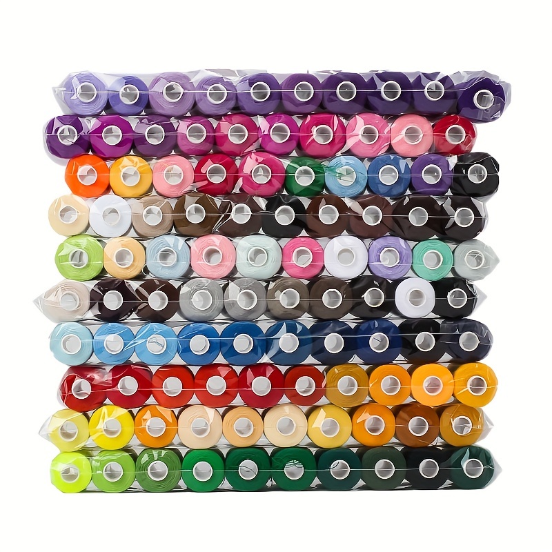 100 Color Set Multifunctional Polyester Thread for DIY Sewing Machines and Hand Sewing