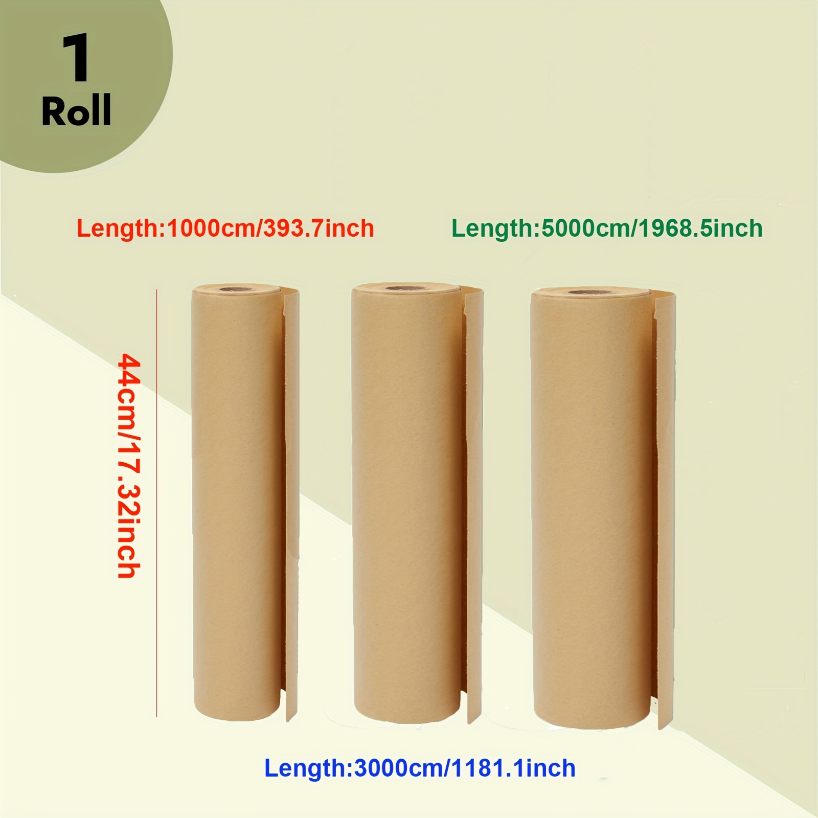 Kraft Paper Roll Plain Brown Shipping Paper For Gift - Temu Belgium