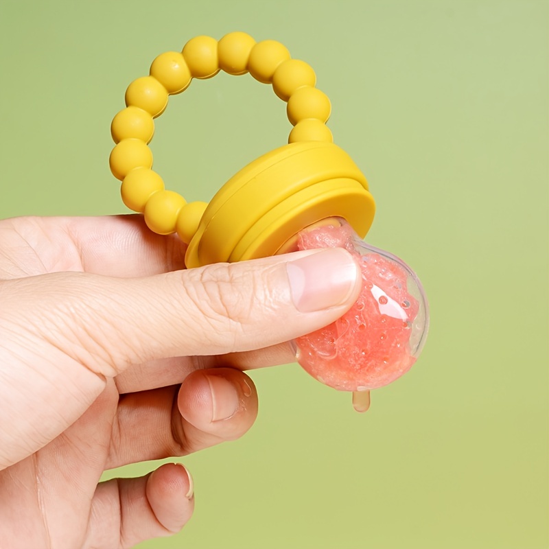 Baby Fruit And Vegetable Food Supplement, Juice Bite Music, Fruit Feeder  Silicone Baby Food Feeder, Fruit Teether, Baby Fruit Feeder Pacifier - Temu