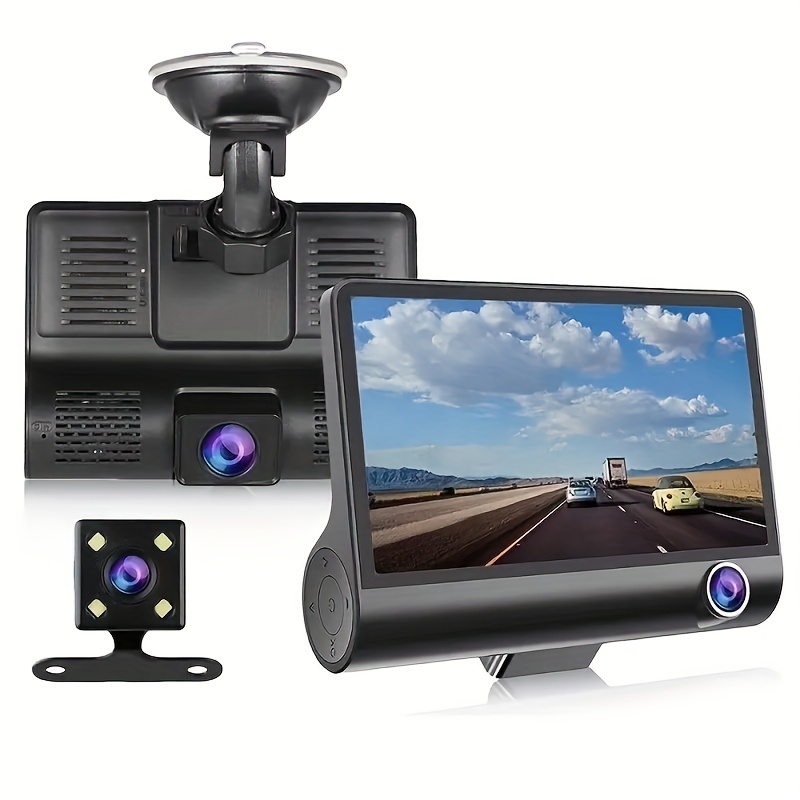 Full Hd 1080p Car Dvr Recorder With 140° Wide Angle View - Temu