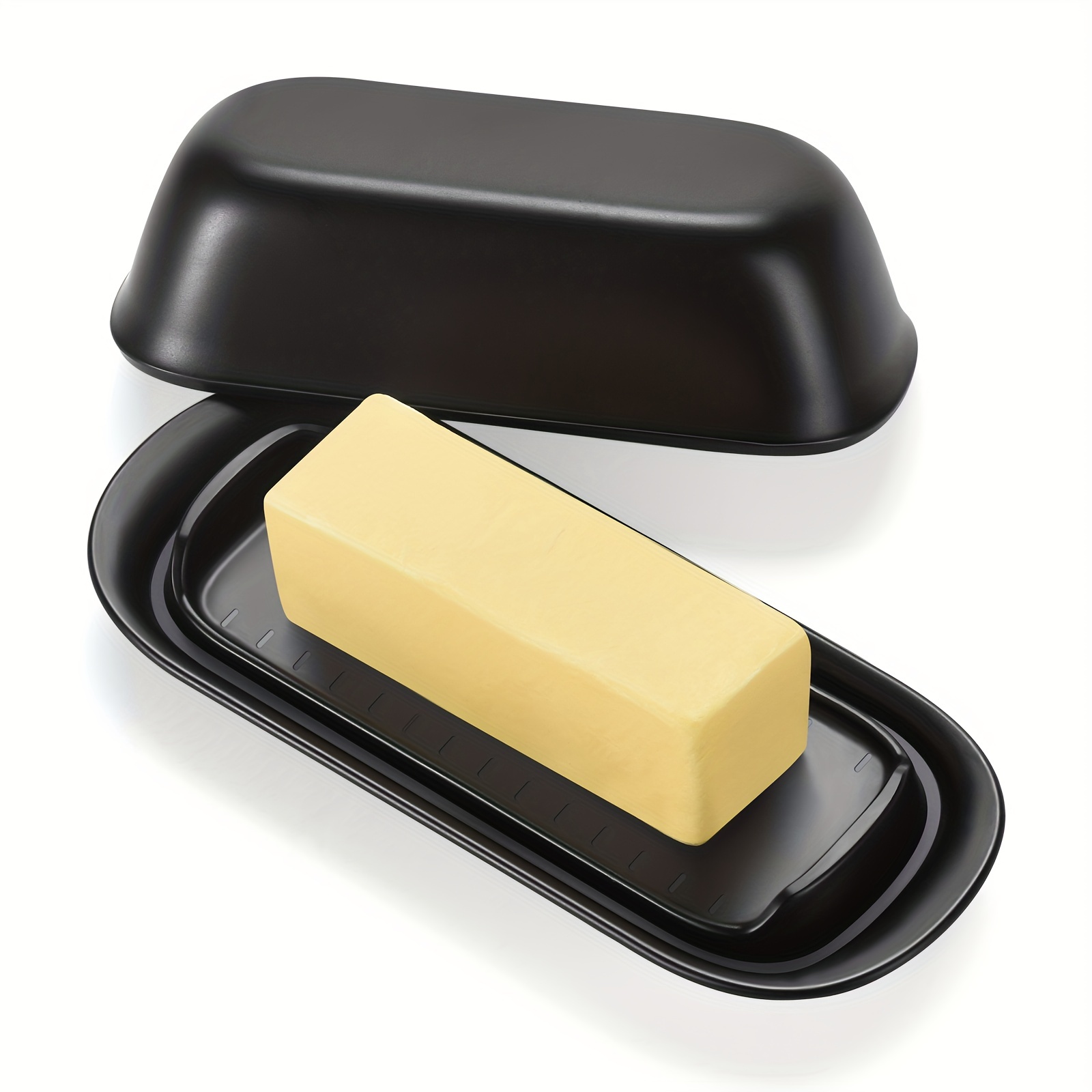 Butter Dish With Lid, Butter Container Holds For Countertop