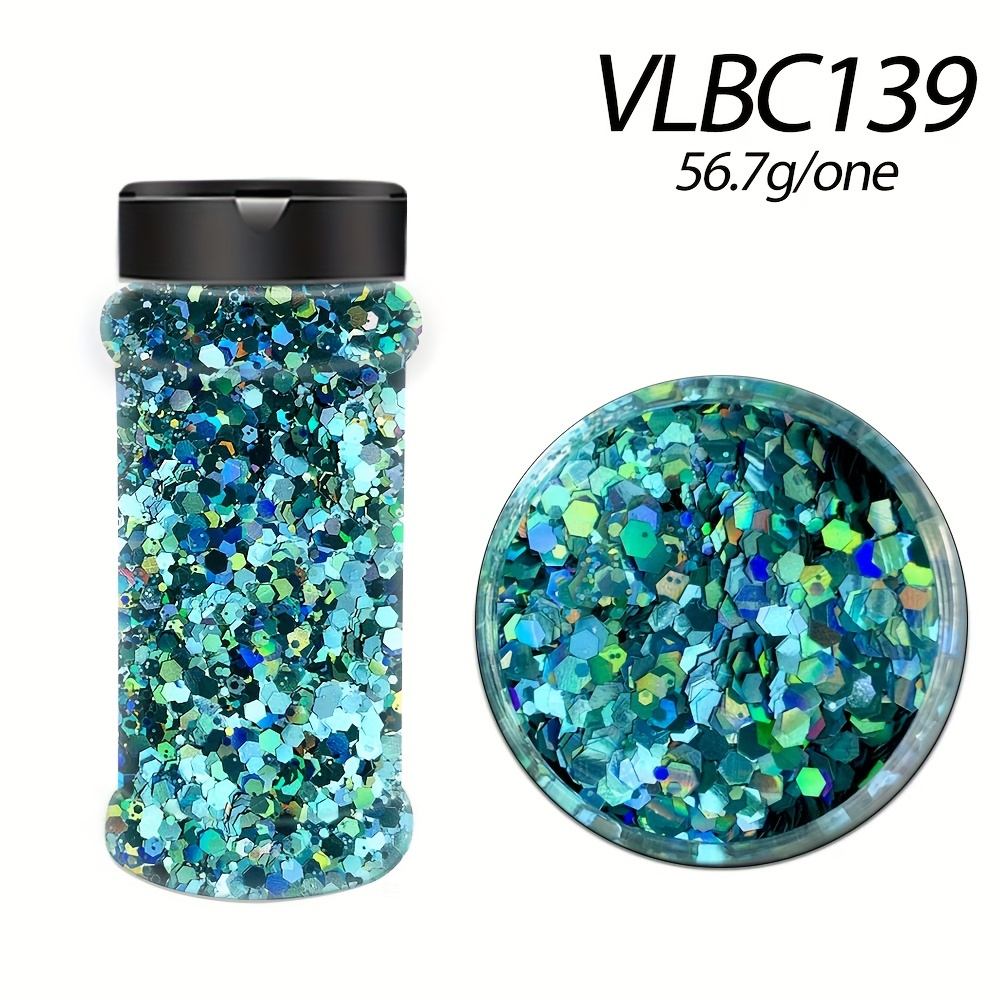 Holographic Chunky Glitter Mixed Fine Glitter Iridescent - Temu