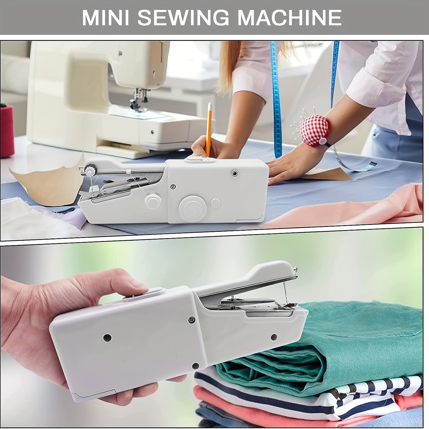 HOME :: Tools :: Tools for clothes :: Portable Handheld Sewing Machine 