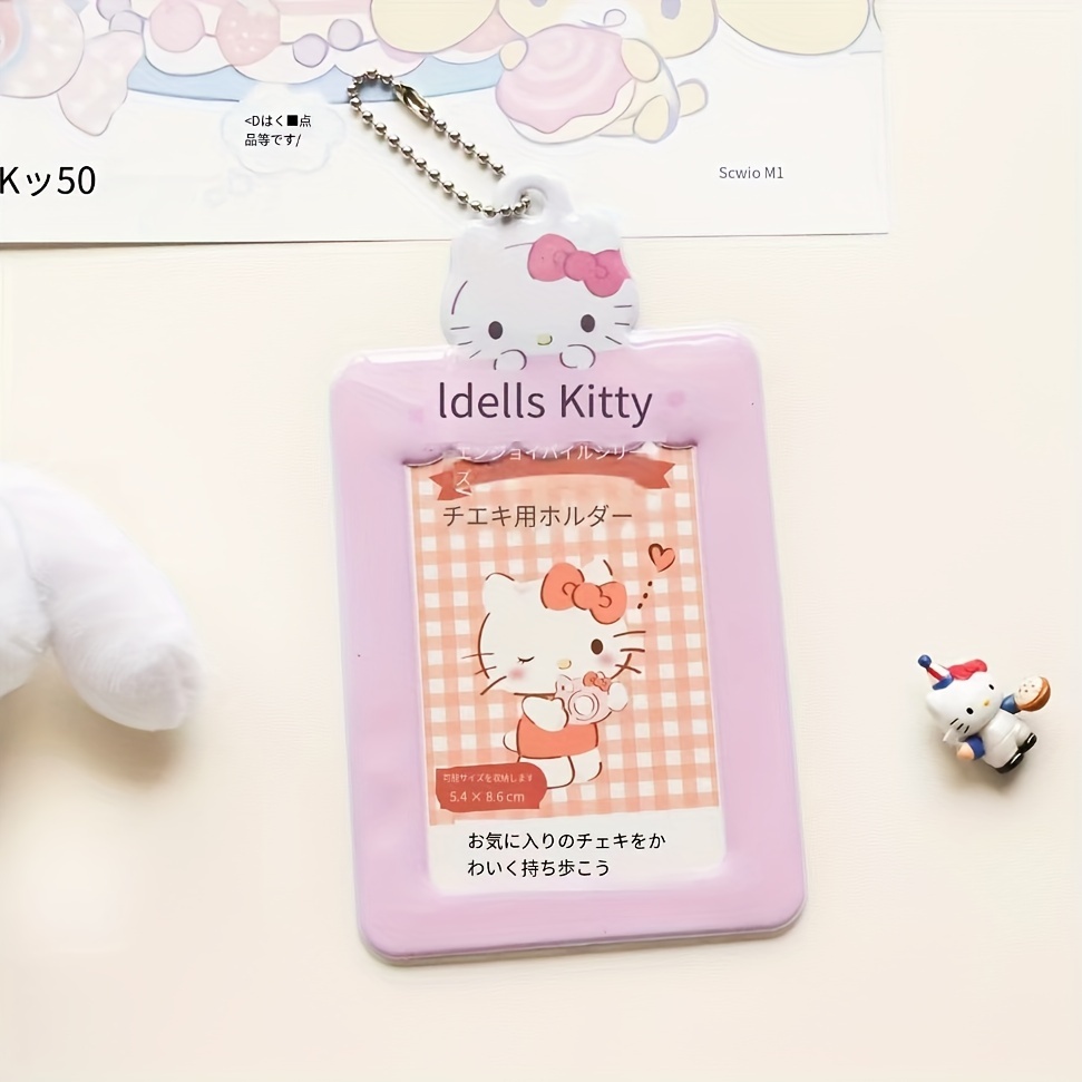 Hellokitty Kuromi Cinnamoroll Melody Work Card Badge - Temu