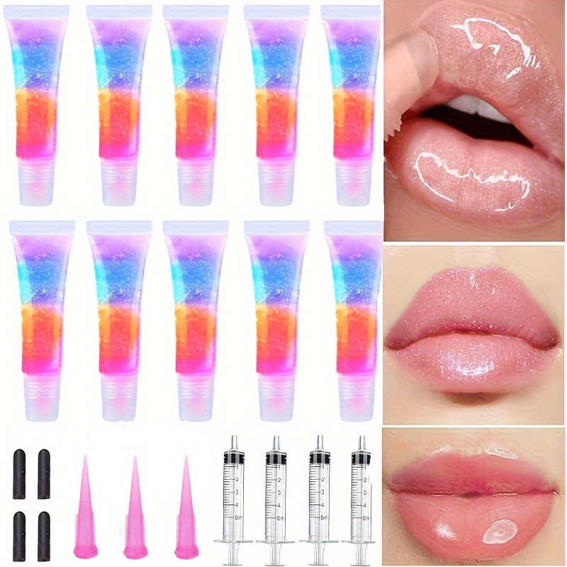 Refillable Lip Balm Bottles Lip Gloss Squeeze Tubes
