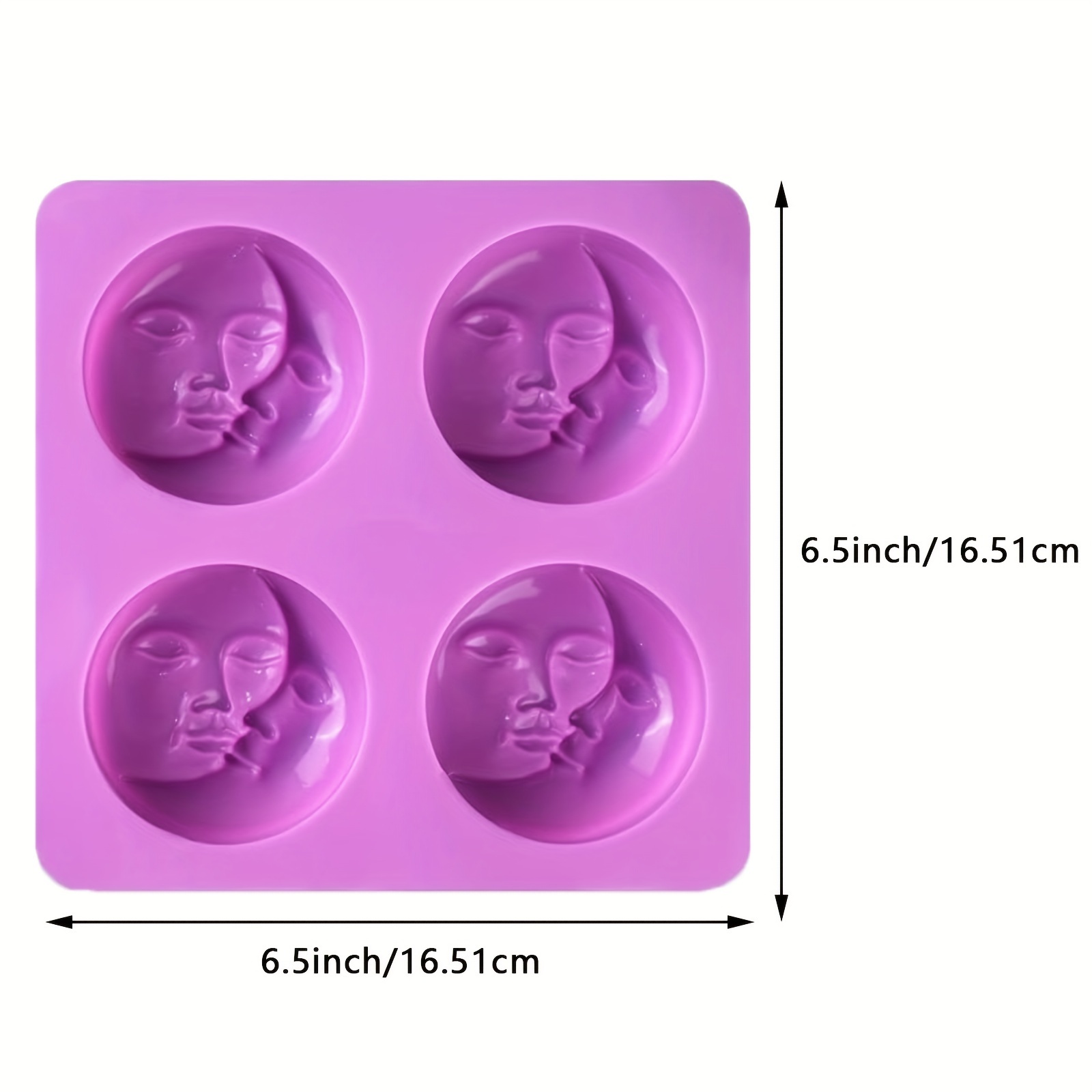 Round Soap Molds, Silicone Soap Molds For Soap Making 12cavity
