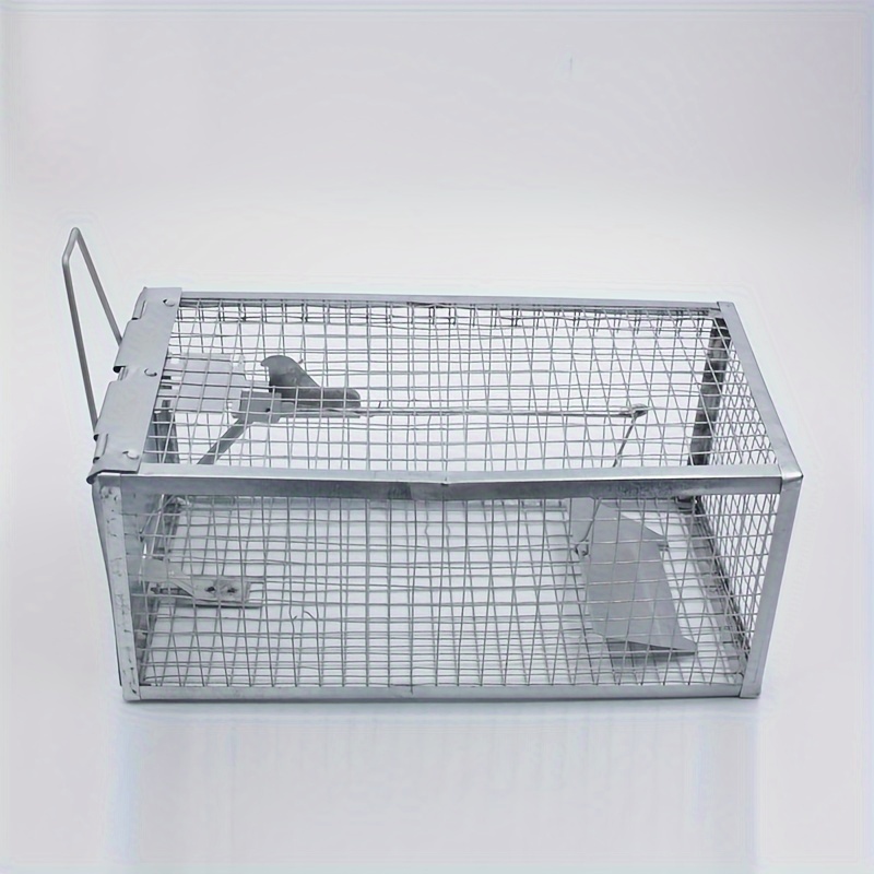 BAOKUA Piege a Rat/Cage a Rat Vivant Grand piège à rongeurs pour Attraper  Les Souris,Les campagnols,Les Hamsters,etc,à l'intérieur et à  l'extérieur(Attelle Gratuite) : : Jardin