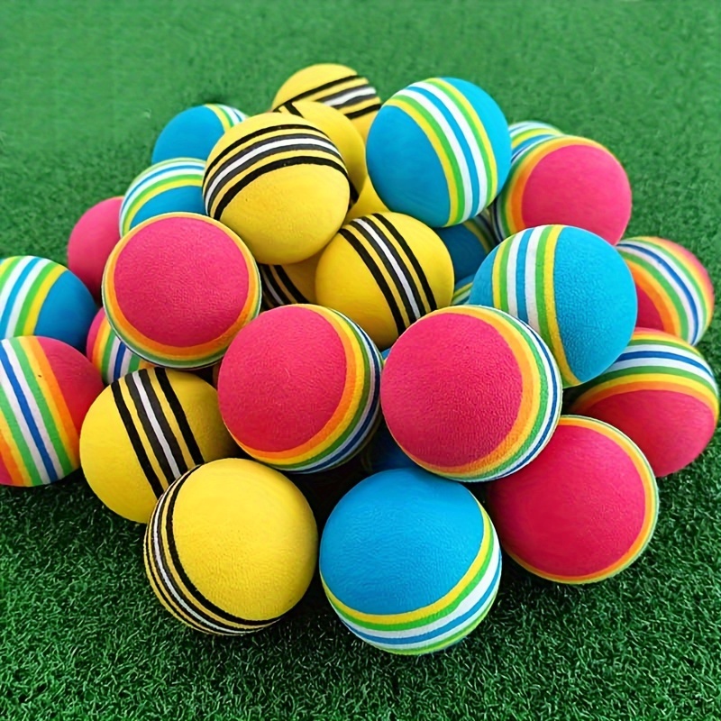 Balles En Éponge EVA, 5 Pièces, Balles Souples En Mousse, Balles  D'entraînement De Golf En Intérieur - Temu Belgium