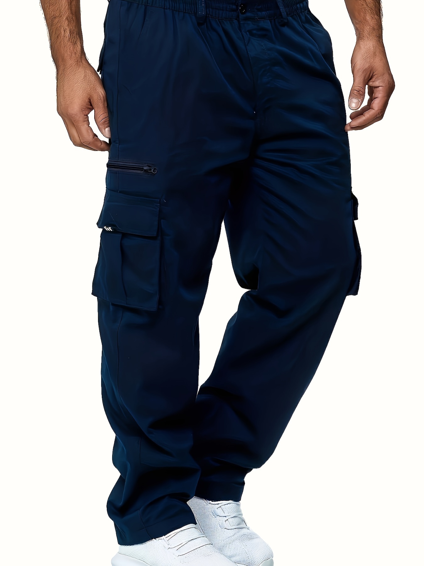 TheFound Men Loose Straight Cargo Pants Casual India