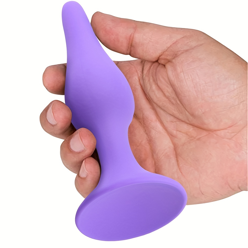 Silicone Anal Butt Plugs - The Ultimate Sex Toy For Beginners and Couples - Black