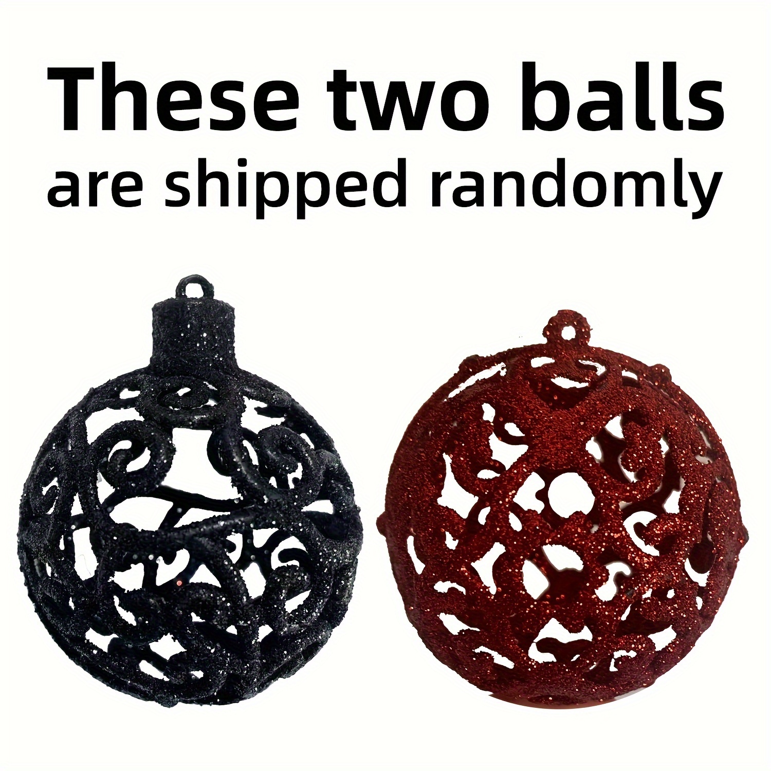 100pcs christmas ball ornaments shatterproof christmas ornaments set with hand held gift package for xmas tree red golden silvery black brown black golden red white pink