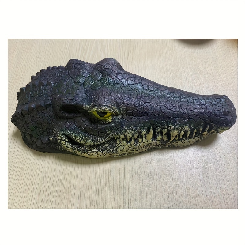 Floating Alligator Head Sculpture Float Crocodile Scare - Temu Canada