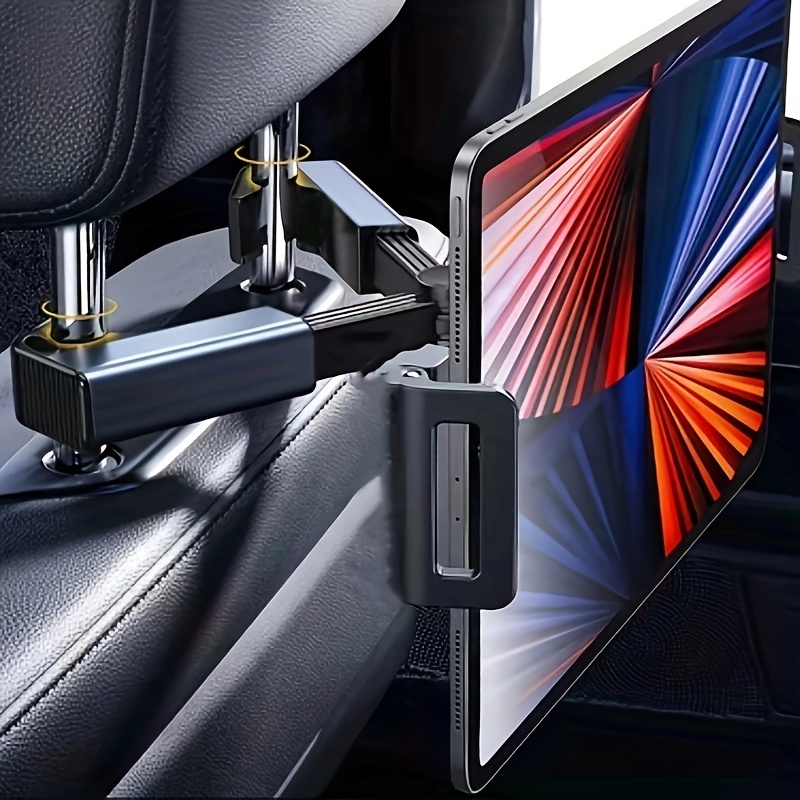 Soporte para tablet de coche para iPad: soporte para tablet para asiento  trasero de automóvil compatible con iPad Pro Air Mini | Galaxy Tab | Kindle