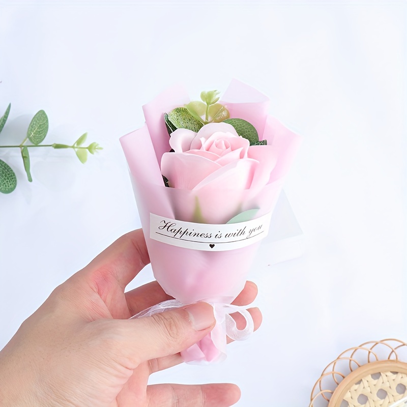 He said Princess Treatment Only 🥺🌹, mini bouquet flowers