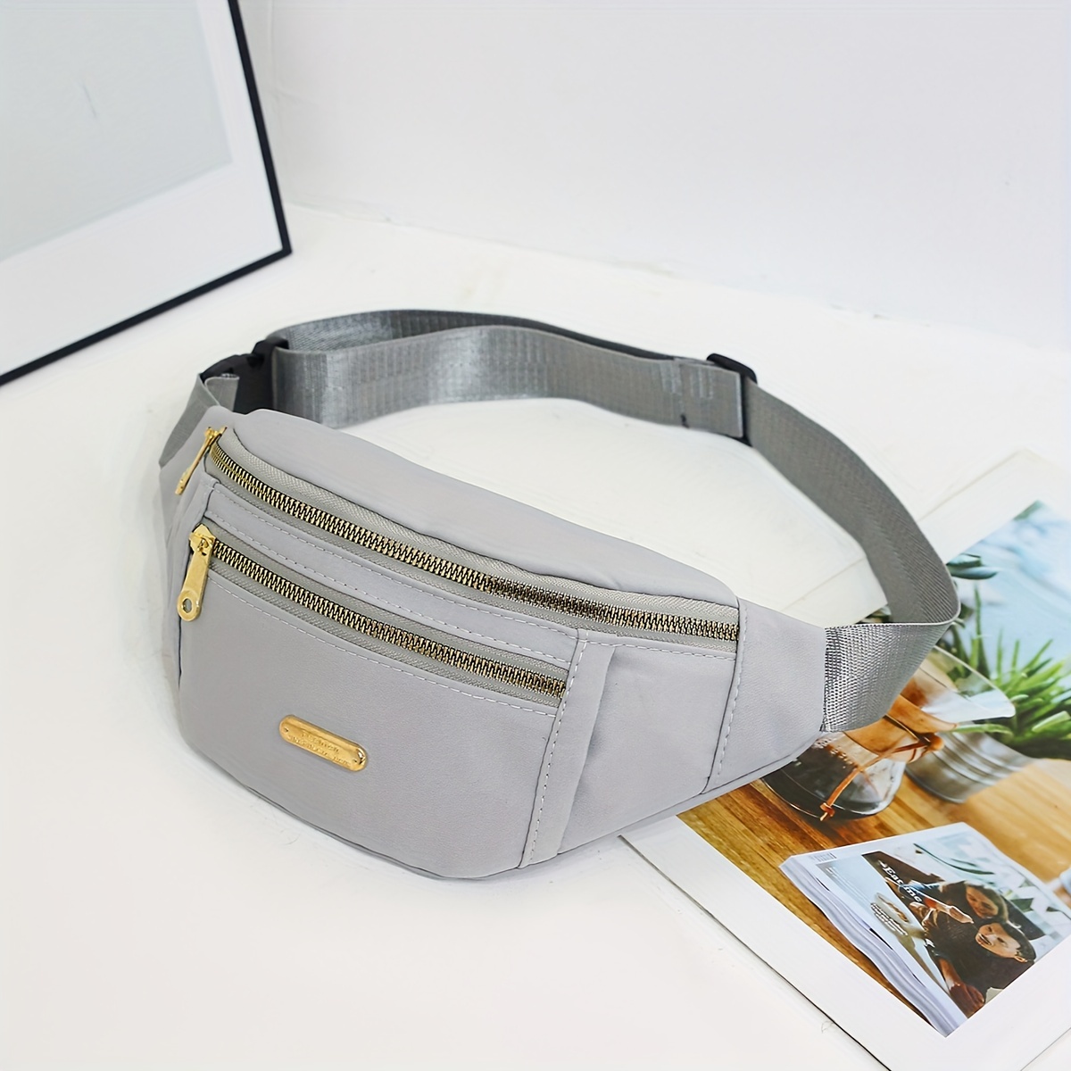 TEMU Riñonera Multicolor para Deportes al , Desplazamientos, Viajes, Bolso Bandolera y Moderno para Salidas y Viajes, Bolso de Pecho, para Teléfono
