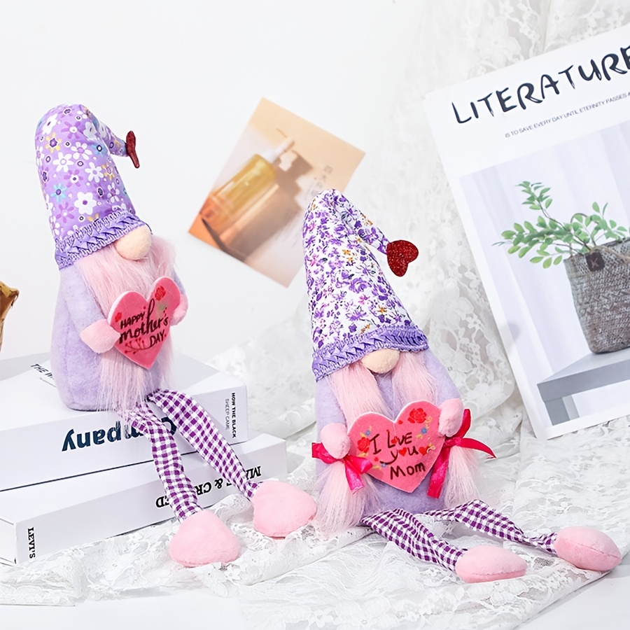 Happy Birthday Faceless Gnomes Doll with Cake, Happy Birthday Tomte Plush  Birthday Gifts Handmade Scandinavian Party Hat Home Ornaments, Birthday  Gift for Gnome Lover 