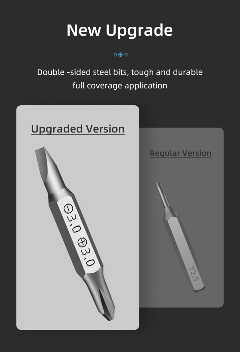 71 in 1 precision screwdriver set double side   multifunction magnetic mini screw driver repair tool kit for electronics computer eyeglass phone watches pc gamesole Product details 4