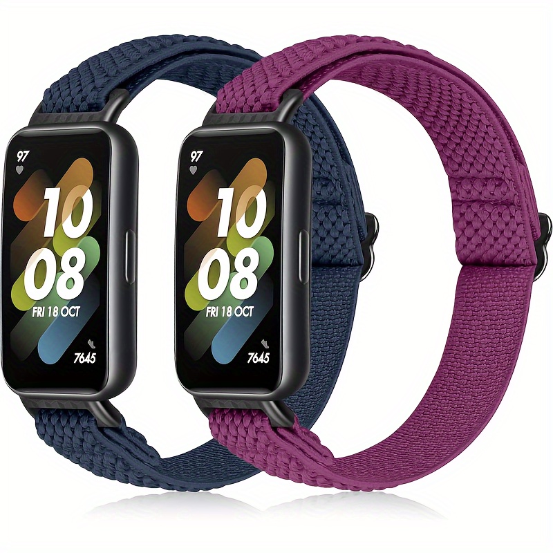 Bandas compatibles con Suunto 7 Smart Watch pulsera de correa de lona de  repuesto para hombres y mujeres