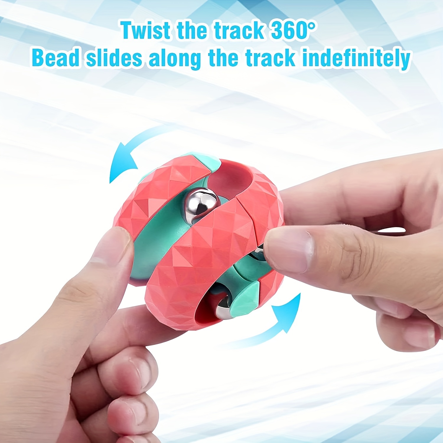 Sliding Bead Finger Fidget - Sensory Fidget Toy