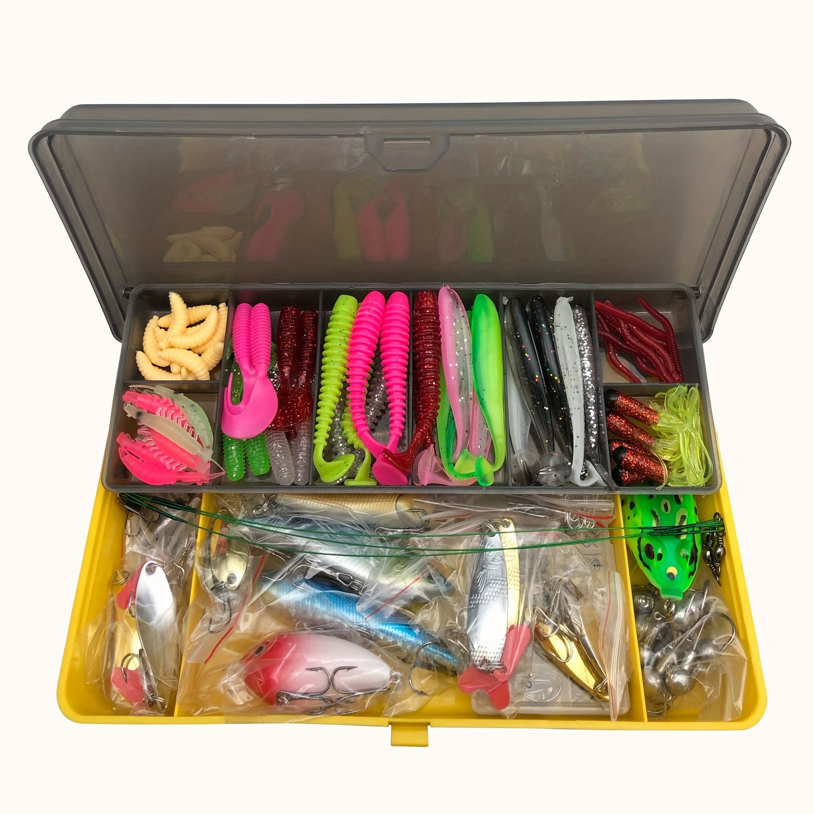 Swimbaits Fishing Tackle Fishing Spoons Metal Lures Kit for